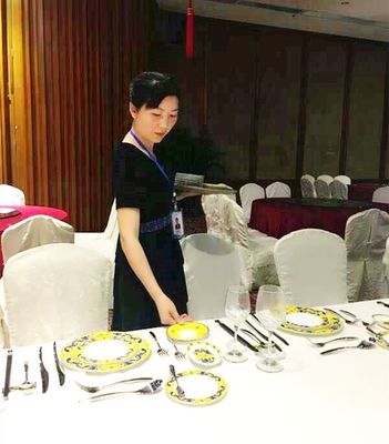 助力博鳌--灵宝紫金宫国际大酒店志愿者高标准完成接待服务工作